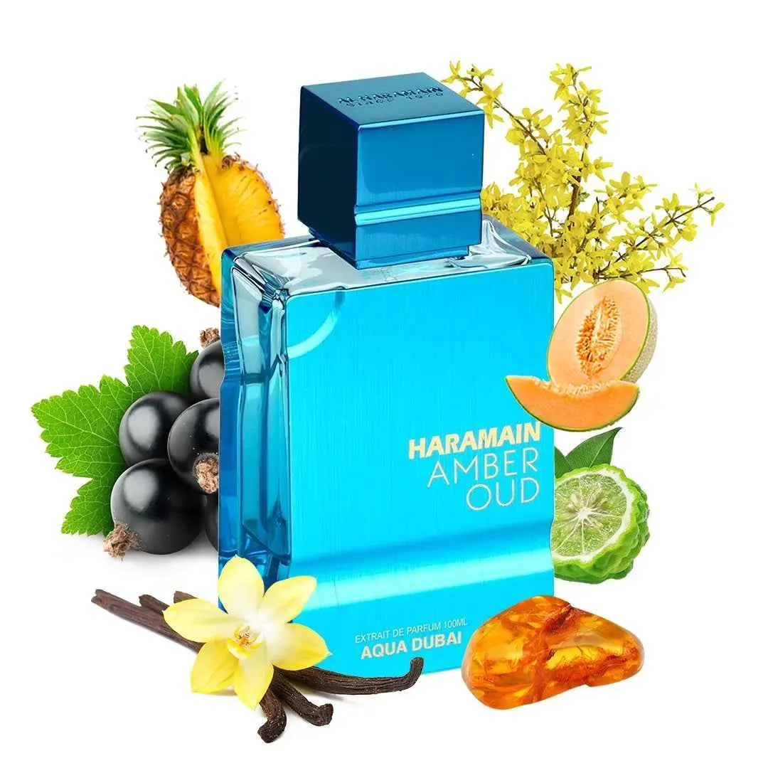 Amber-Oud-Aqua-Dubai-Extrait-De-Parfum-75ml-by-Al-Haramain-Al-Haramain-165292282 AL HARAMAIN AMBER OUD (AQUA DUBAI) FOR UNISEX EDP 100ML - Main image