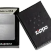 Zippo Model 24647 Classic Chrome Arch - Alternate angle