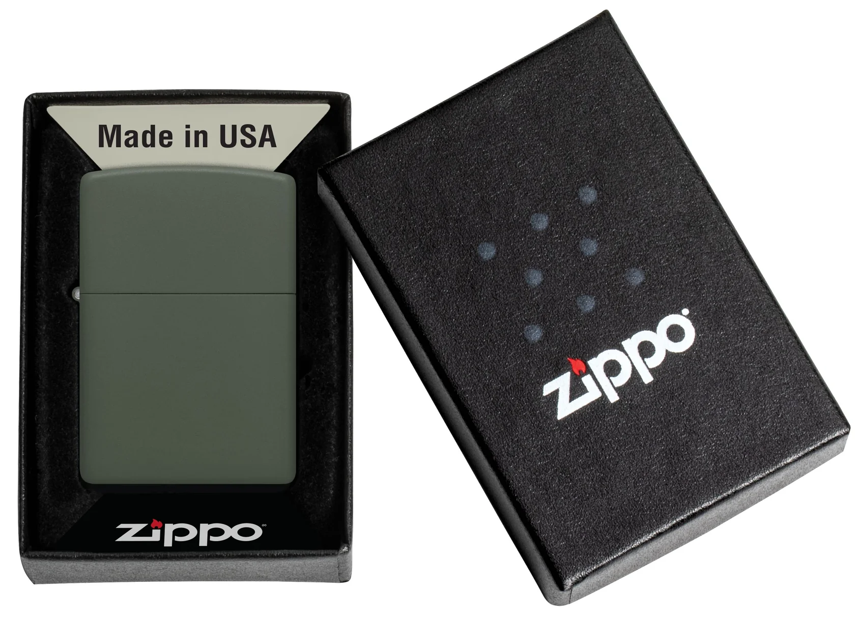 221_Z-SP-Lighter_221_PT05 Classic Green Matte - Alternate angle