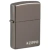 Classic Black Ice® Zippo Logo - Additional view