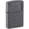 Classic Iron Stone Zippo Logo - Additional view